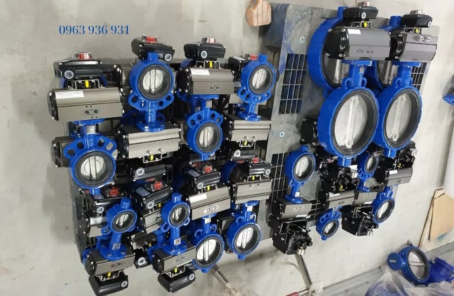 Mua van bướm điều khiển khí nén chính hãng