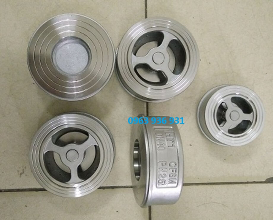 van 1 chiều đĩa inox 4
