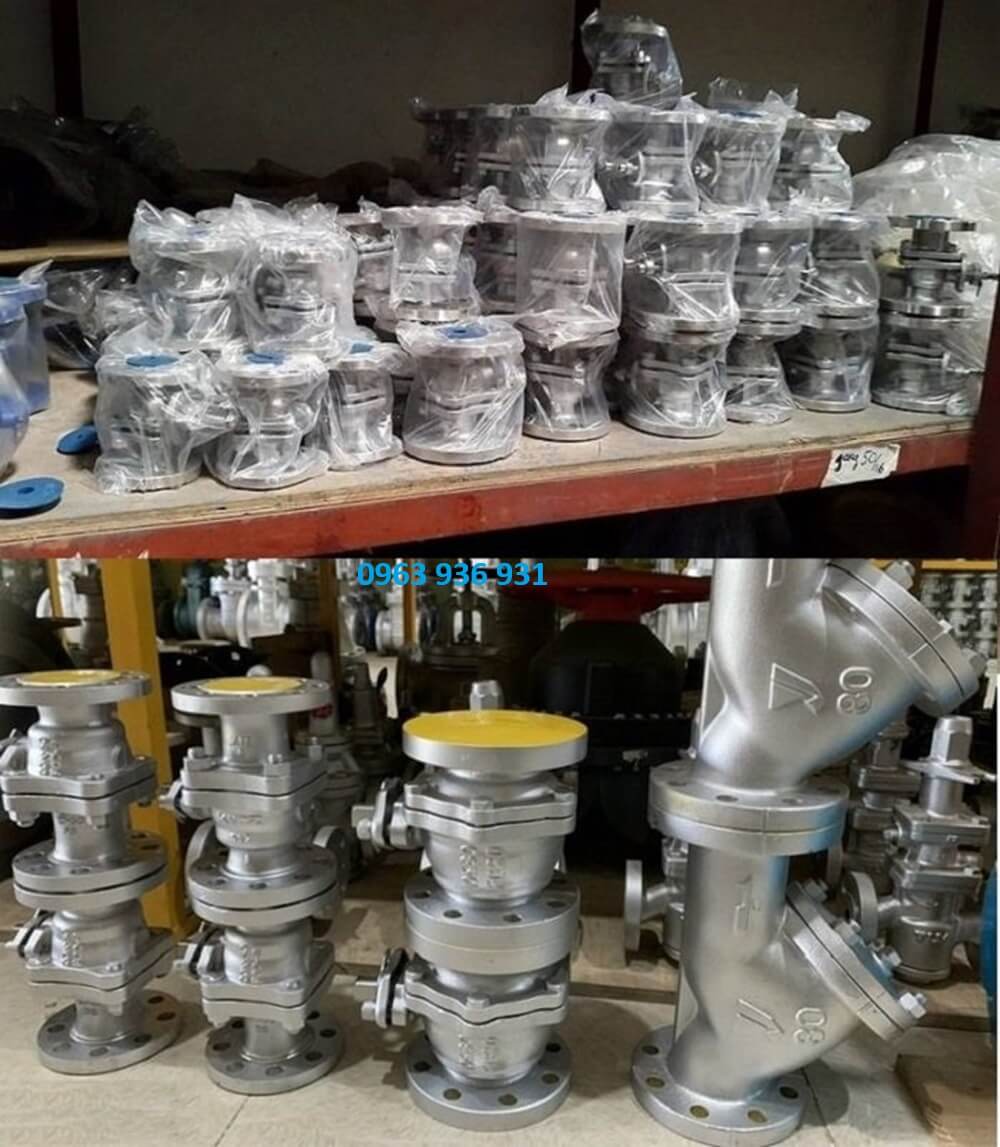 van bi mặt bích inox 316 5