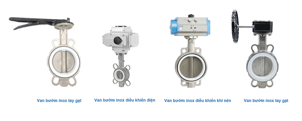 van bướm inox DN100 1