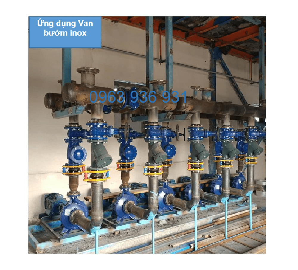 van bướm inox DN100 5