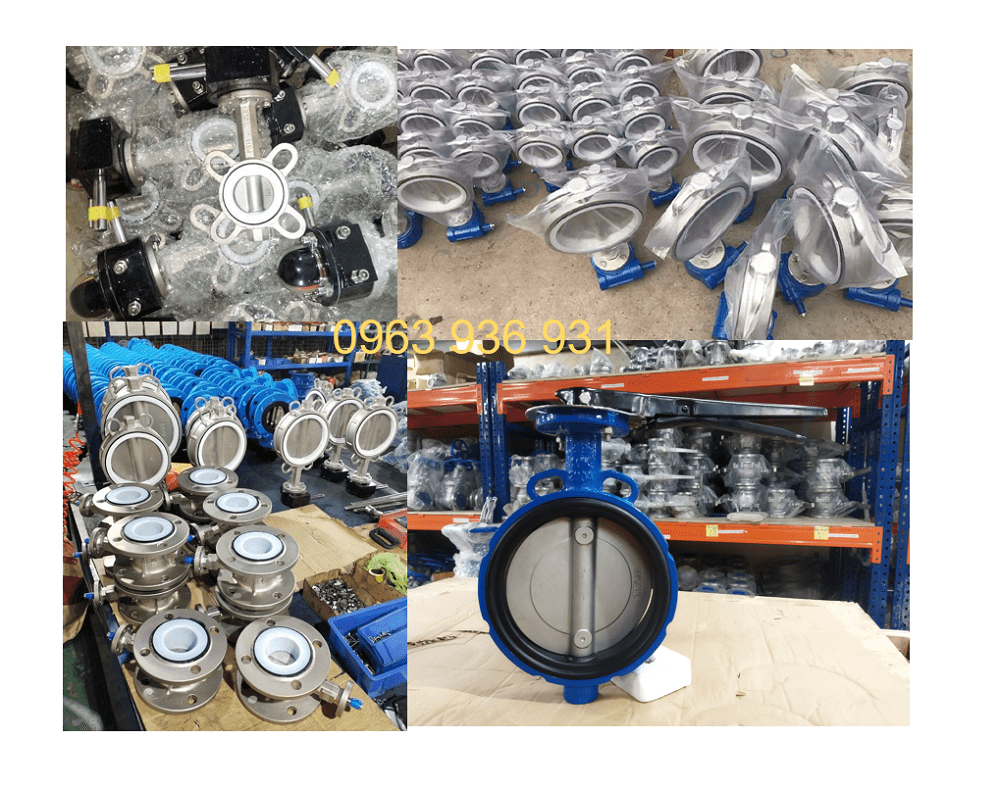 van bướm inox DN100 6