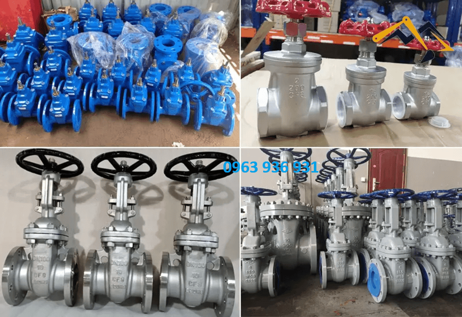van cổng inox dn500 2