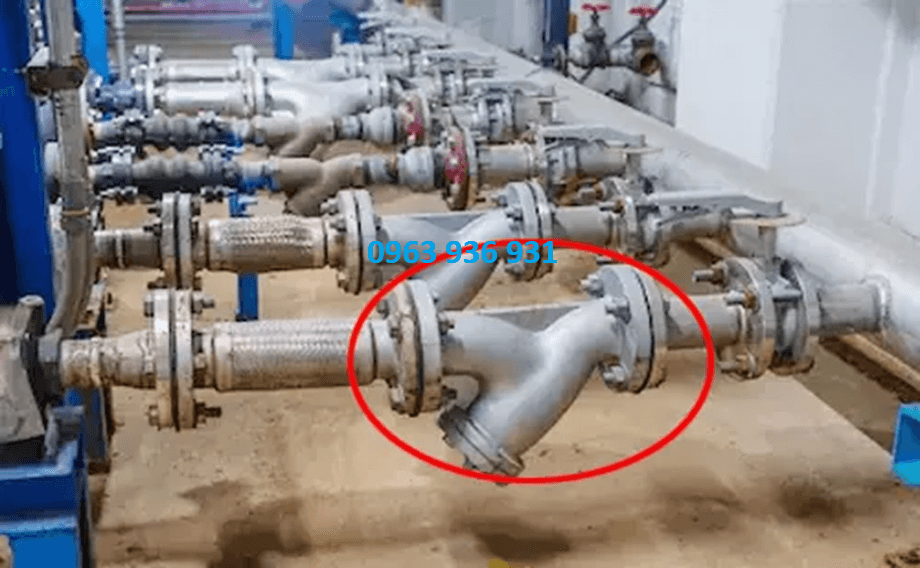 y lọc mặt bích inox 4