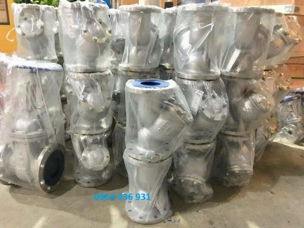 y lọc mặt bích inox 5