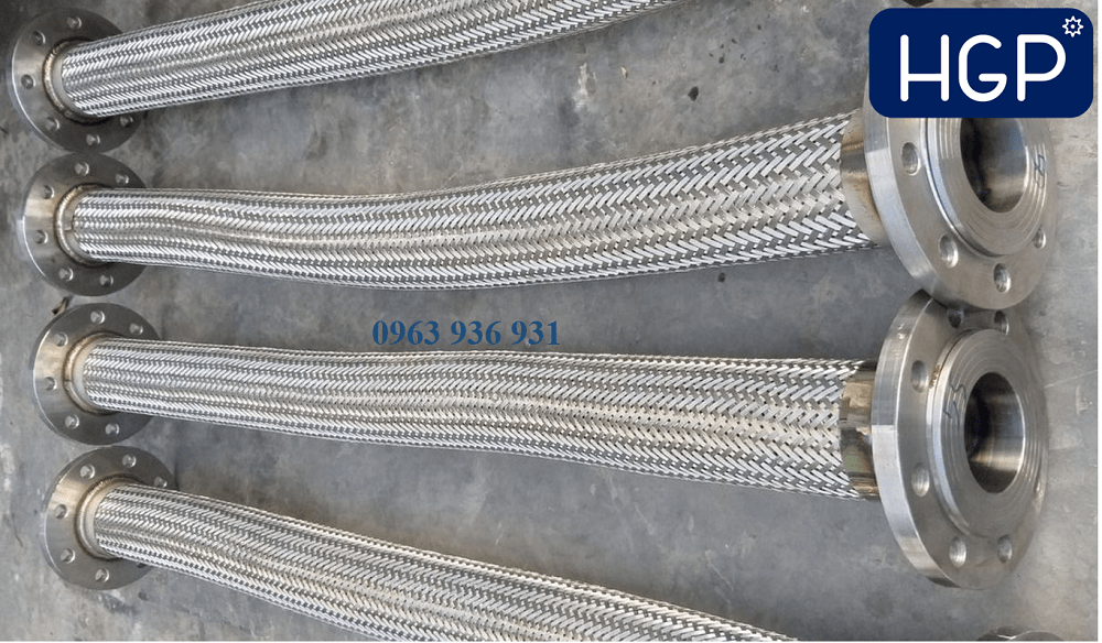 Khớp nối mềm inox mặt bích 5