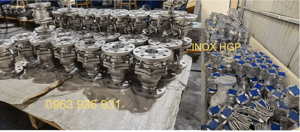 van bi tay gạt mặt bích 5