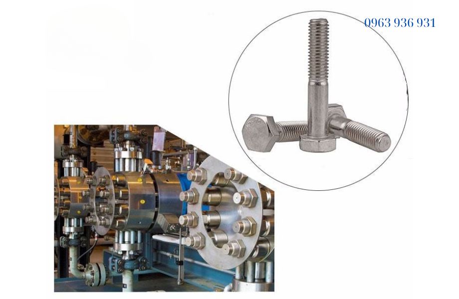 ứng dụng thực tiễn của bulong inox M12