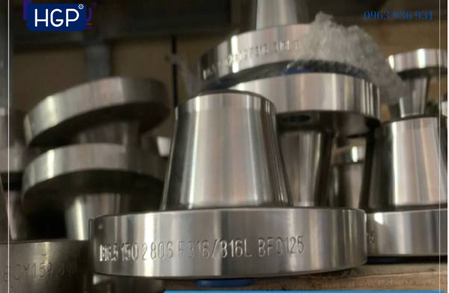 Thế nào là mặt bích cổ cao inox 316 ansi 150