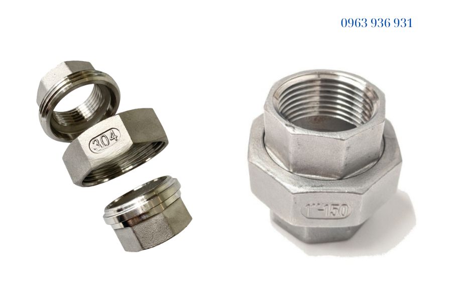 Mô tả rắc co inox nối ren