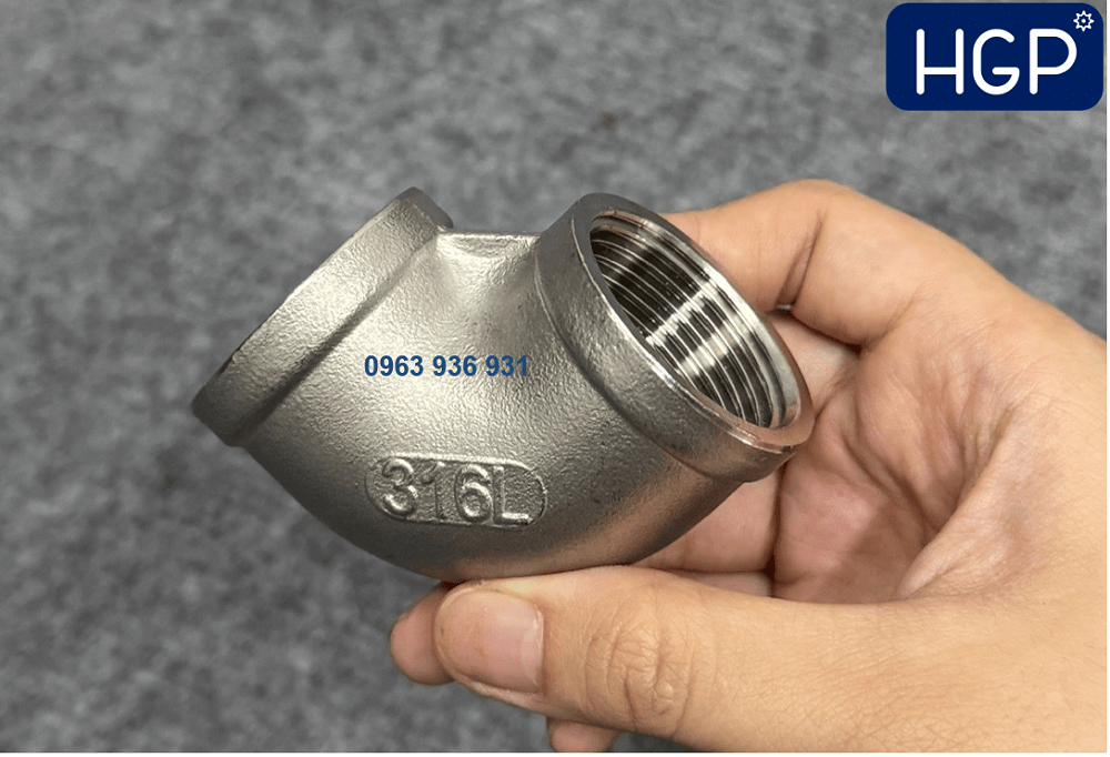 cút inox 316 nối ren