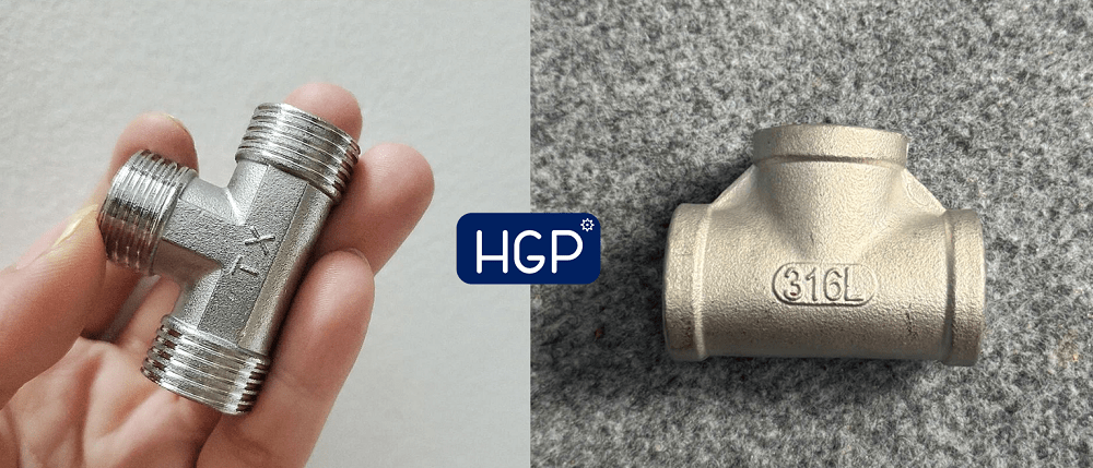 tê inox nối ren 5