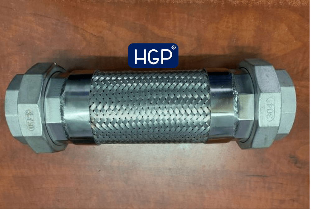 khớp nối mềm inox 2 đầu ren trong 6